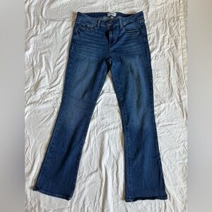 PAIGE Dark Blue Flare Jeans